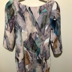 Colorful Work/Office Dress (Midi)